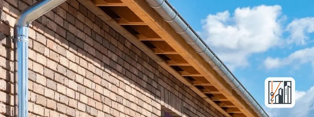 Instalación de canalones y bajantes
